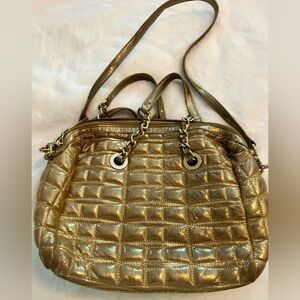 Kate Spade ♠️ Gold Quilted Purse